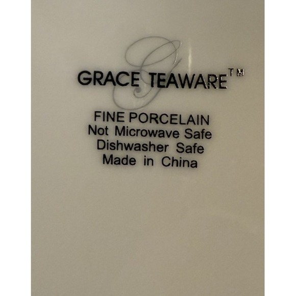 Set of 4 Grace Blue Floral 8